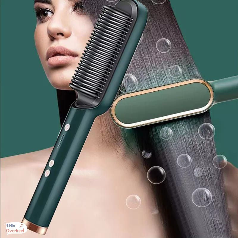 Cepillo Plancha Secador 2 en 1 Alisado