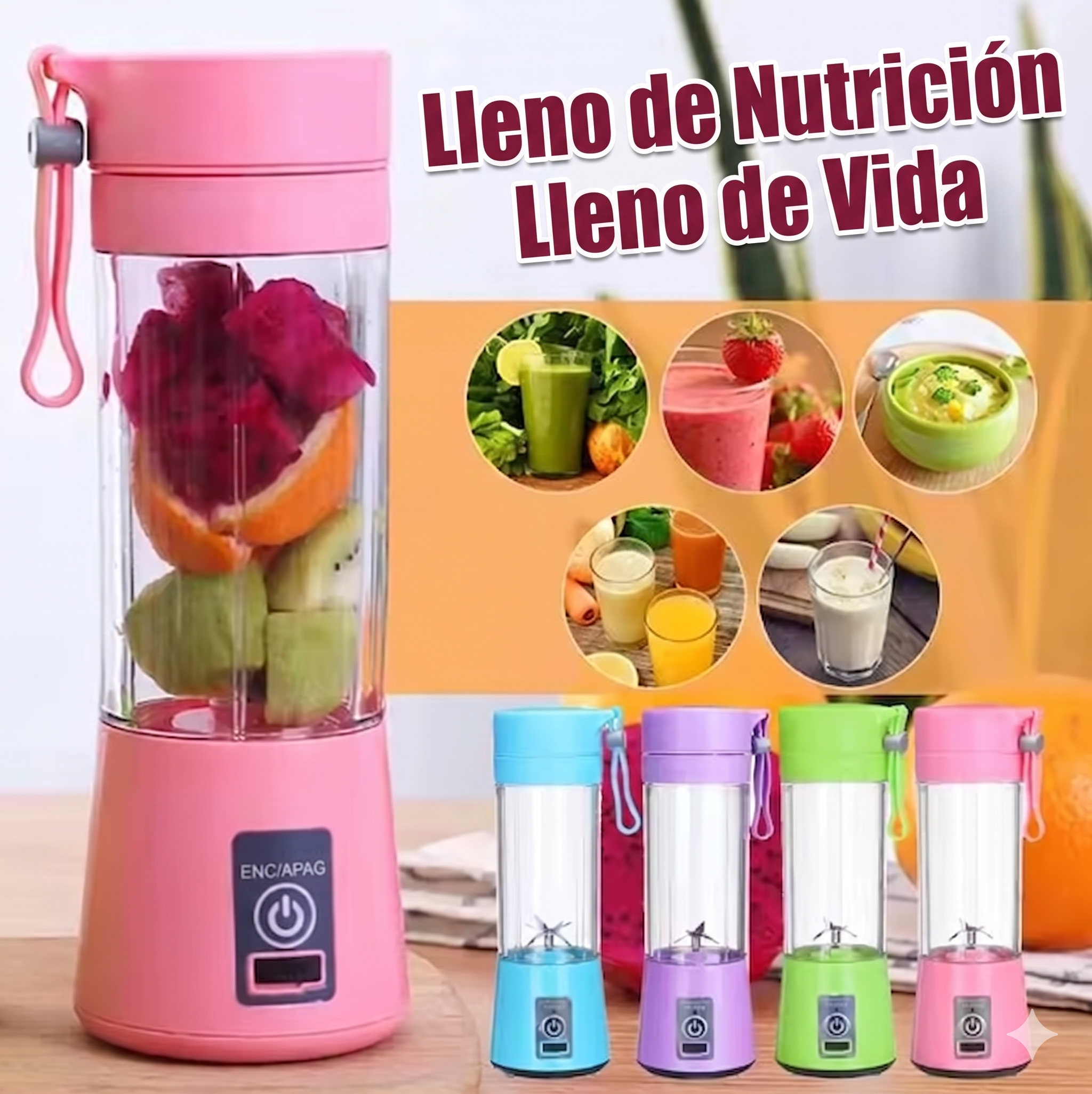 Licuadora portatil HM-03